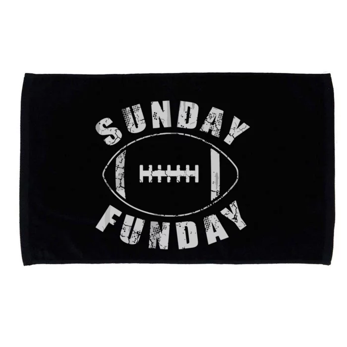 Sunday Funday Football Sports Microfiber Hand Towel