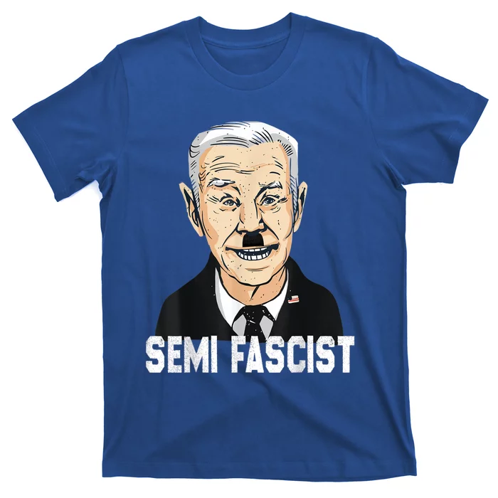 Semi Fascist Funny Political Humor Biden Quotes T-Shirt