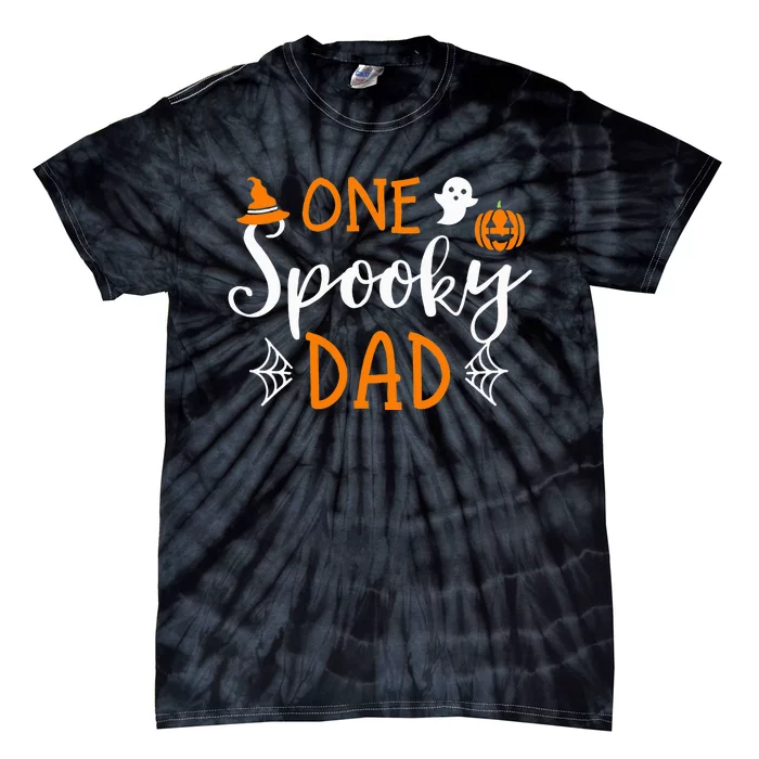 Spooky Family Fun Matching Halloween Outfits Tie-Dye T-Shirt