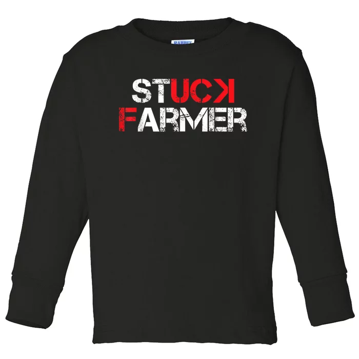 Stucker Fermer Funny Toddler Long Sleeve Shirt