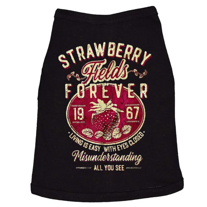 Strawberry Fields Forever Strawberry Fields Doggie Tank