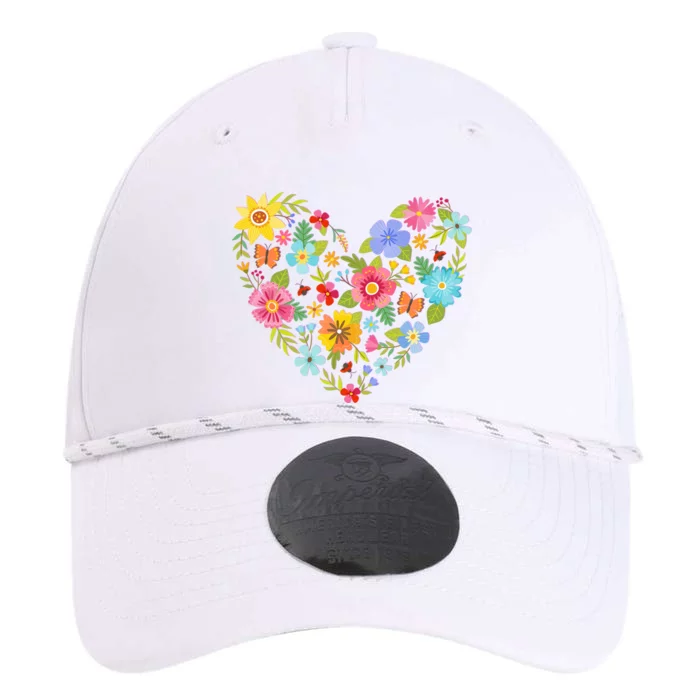 Springtime Flowers Floral Heart Performance The Dyno Cap