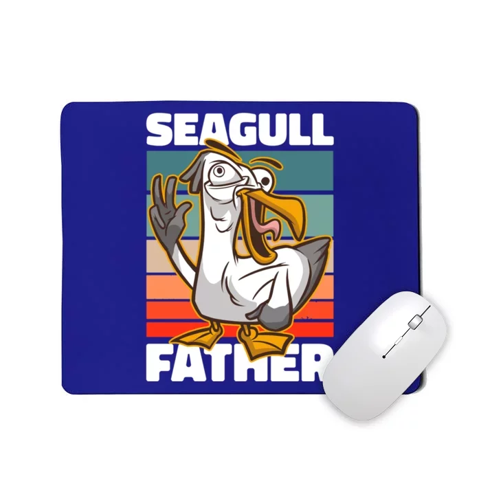 Seagull Father For Father's Day Gift Mousepad