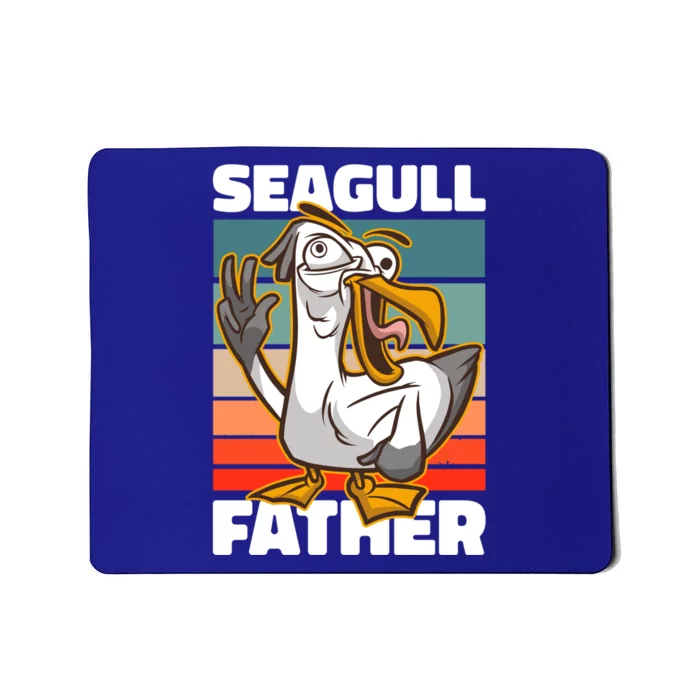 Seagull Father For Father's Day Gift Mousepad