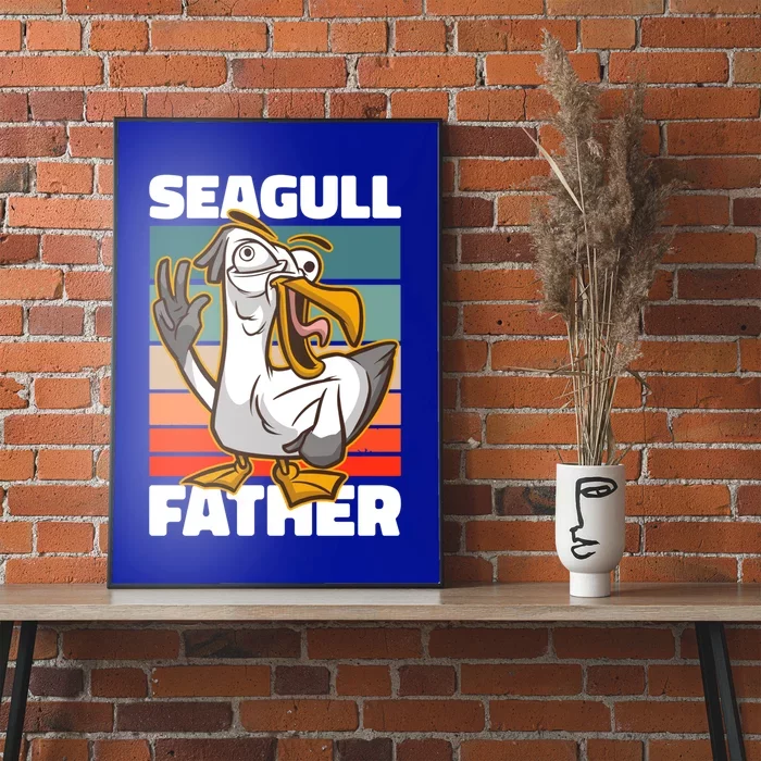 Seagull Father For Father's Day Gift Poster