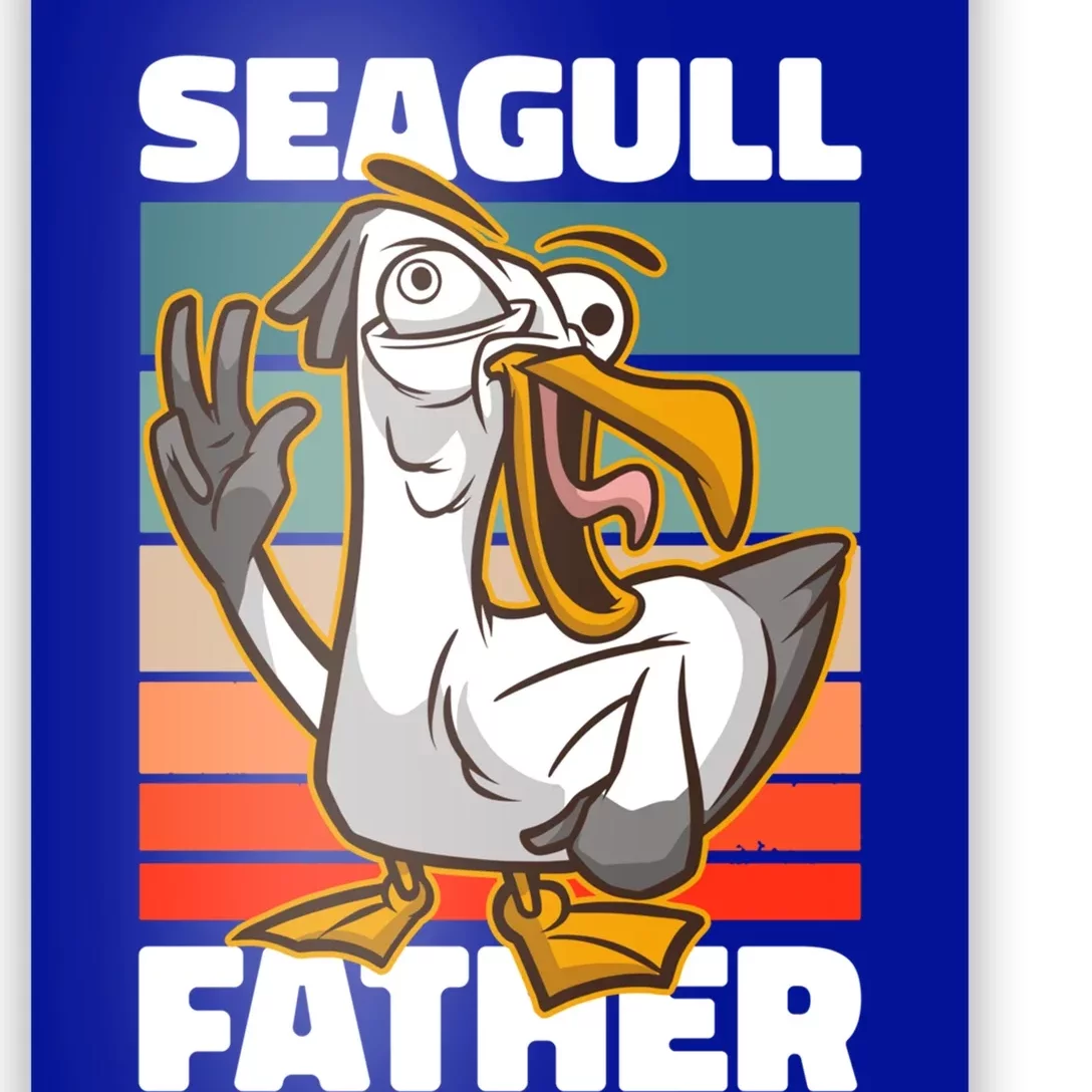 Seagull Father For Father's Day Gift Poster