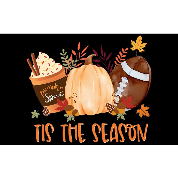 Seasonal Football Fall Thanksgiving Decor Bumper Sticker