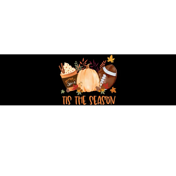 Seasonal Football Fall Thanksgiving Decor Bumper Sticker