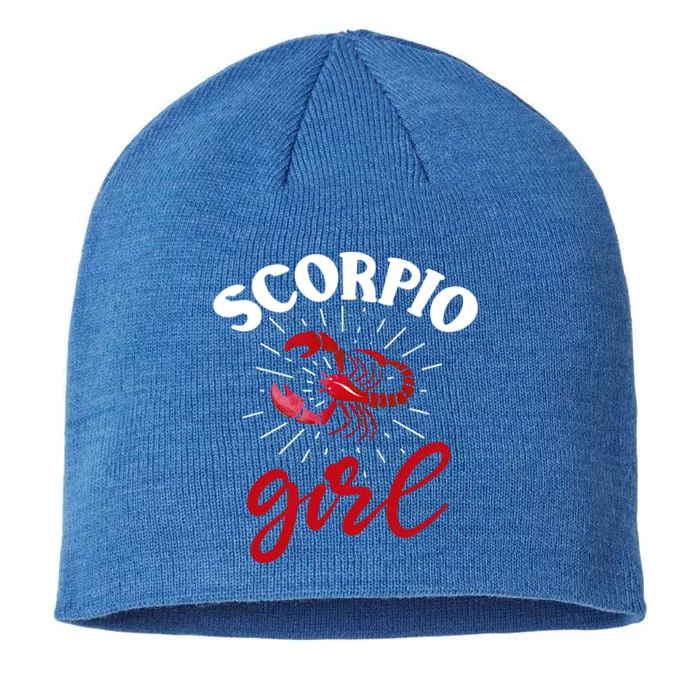 Scorpio Funny Gift Astrology Horoscope Scorpio Zodiac Sign Gift 8 1/2in Sustainable Knit Beanie