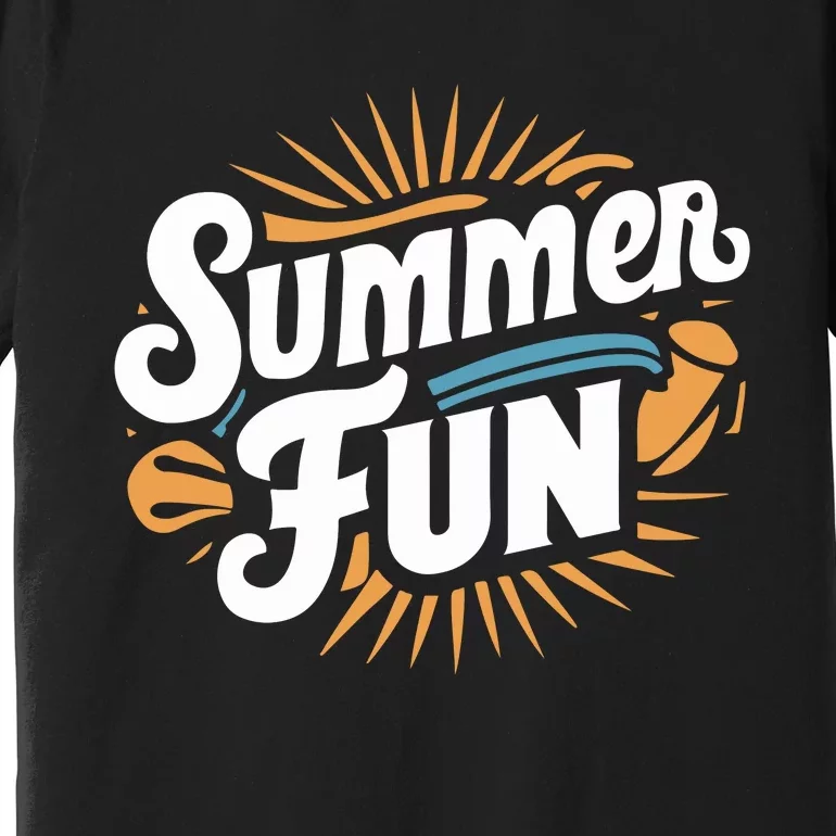 Summer Fun Graphic Premium T-Shirt