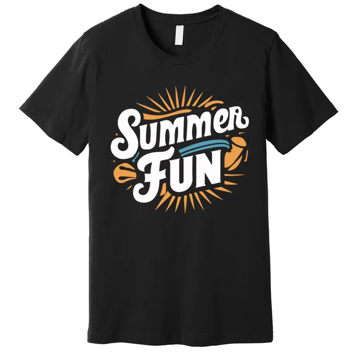 Summer Fun Graphic Premium T-Shirt