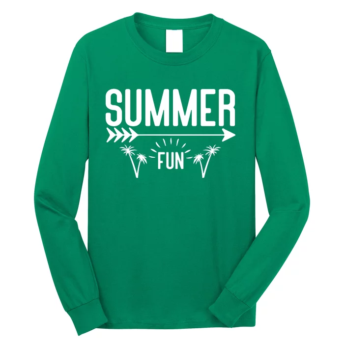 Summer Fun Graphic Long Sleeve Shirt