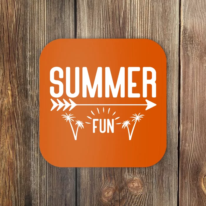 Summer Fun Graphic Coaster