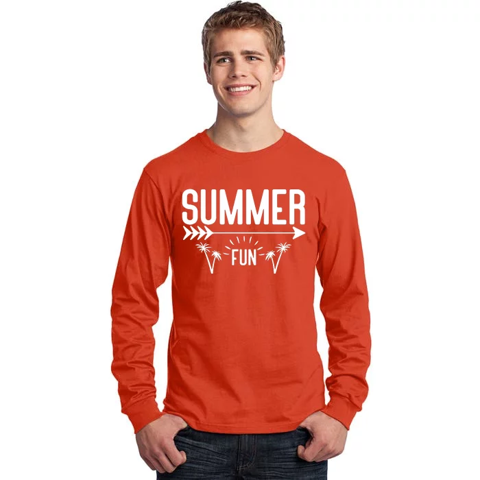 Summer Fun Graphic Tall Long Sleeve T-Shirt