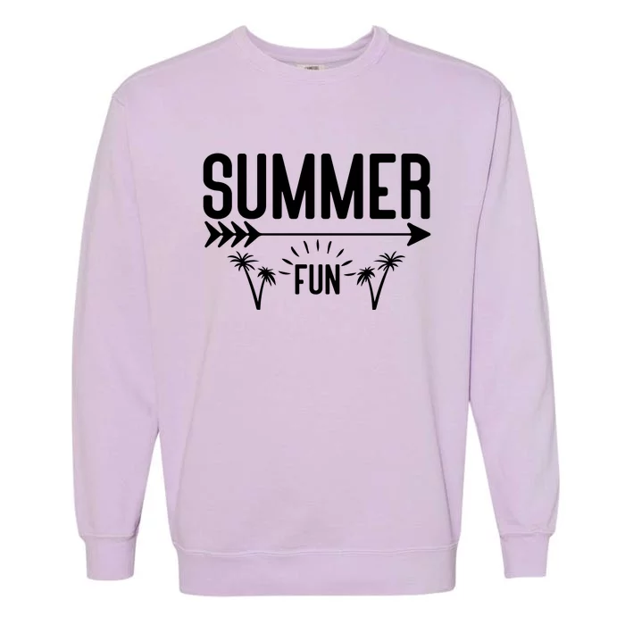 Summer Fun Graphic Garment-Dyed Sweatshirt