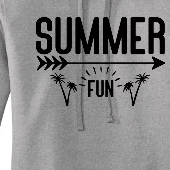 Summer Fun Graphic Women's Pullover Hoodie