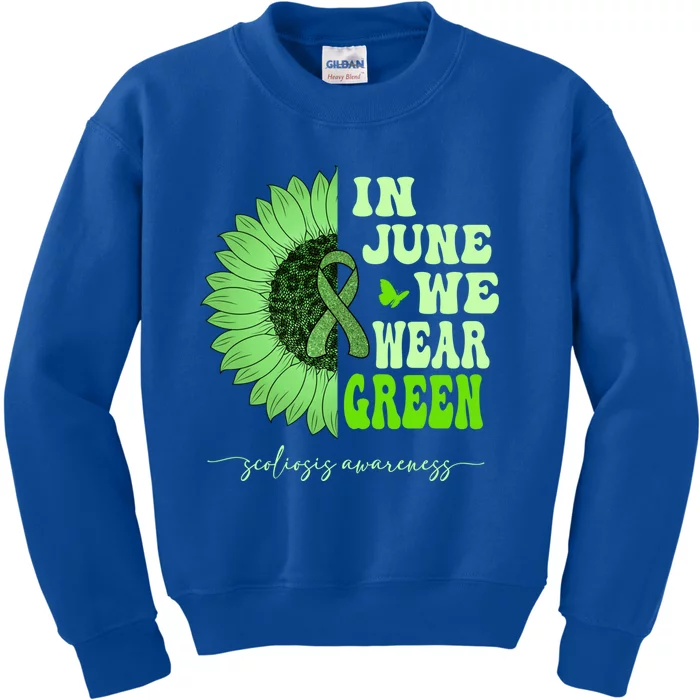 Sunflower Funny Gift Kids Sweatshirt