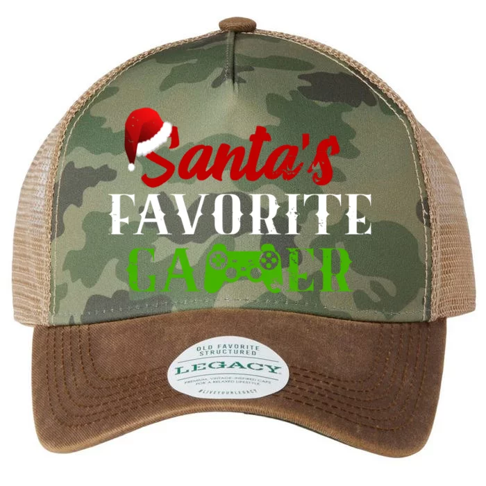 Santa's Favorite Gamer Legacy Tie Dye Trucker Hat