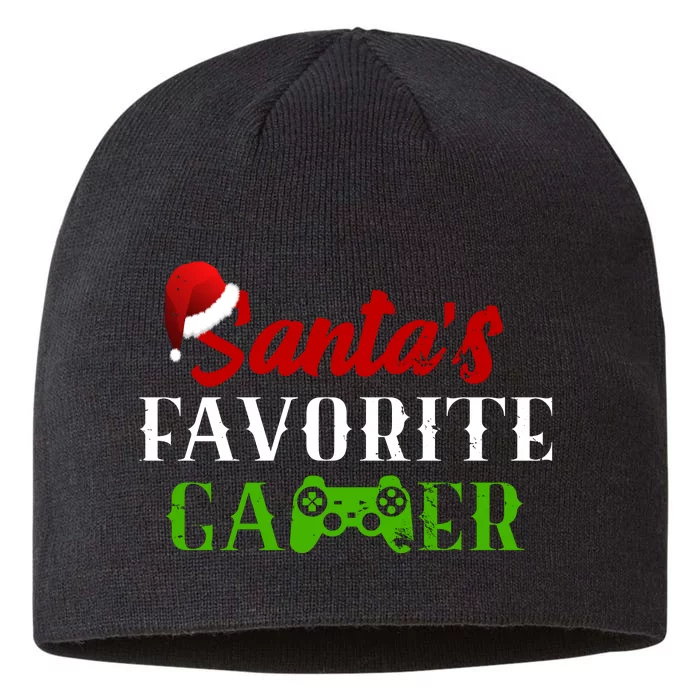 Santa's Favorite Gamer 8 1/2in Sustainable Knit Beanie