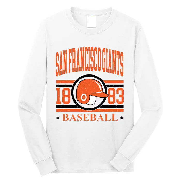 San Francisco Giants Baseball Team Supporter Long Sleeve Shirt