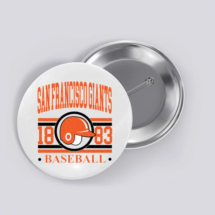 San Francisco Giants Baseball Team Supporter Button