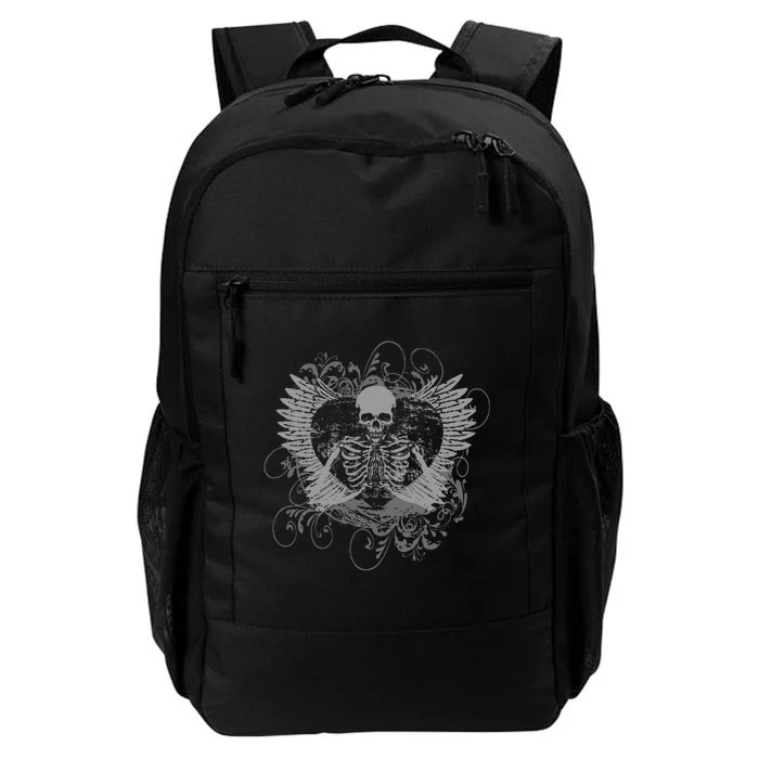 Skeleton Fairy Grunge Aesthetic Butterfly Gothic Daily Commute Backpack