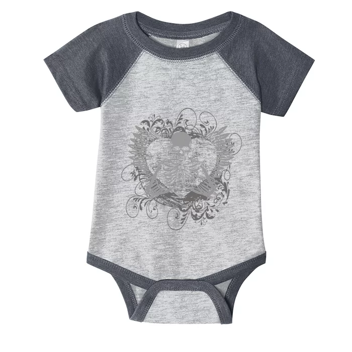 Skeleton Fairy Grunge Aesthetic Butterfly Gothic Infant Baby Jersey Bodysuit