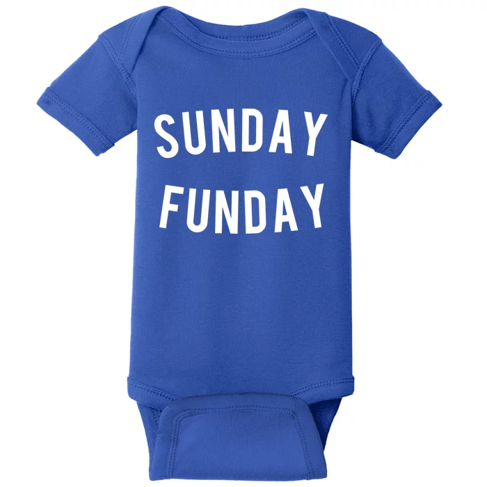 Sunday Funday Gift Baby Bodysuit