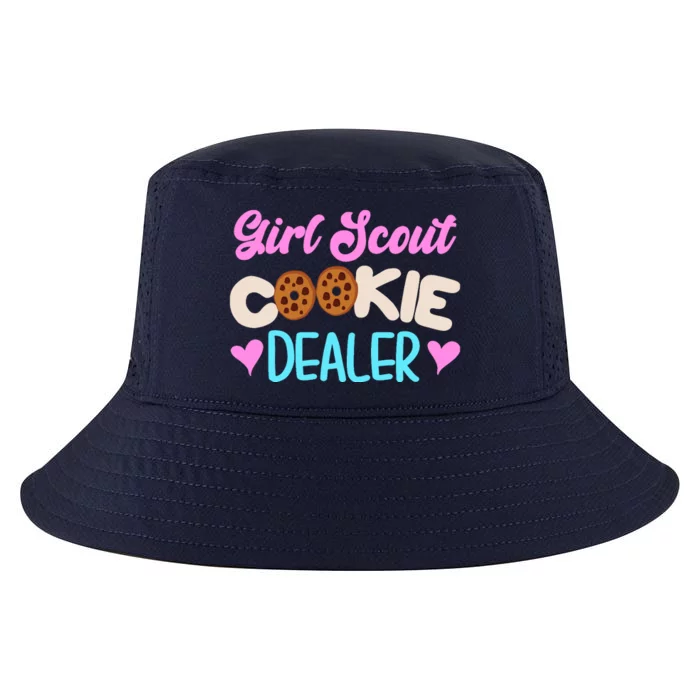 Scout for Girl Cookie Dealer Funny Scouting Family Pullover Hoodie Cool Comfort Performance Bucket Hat