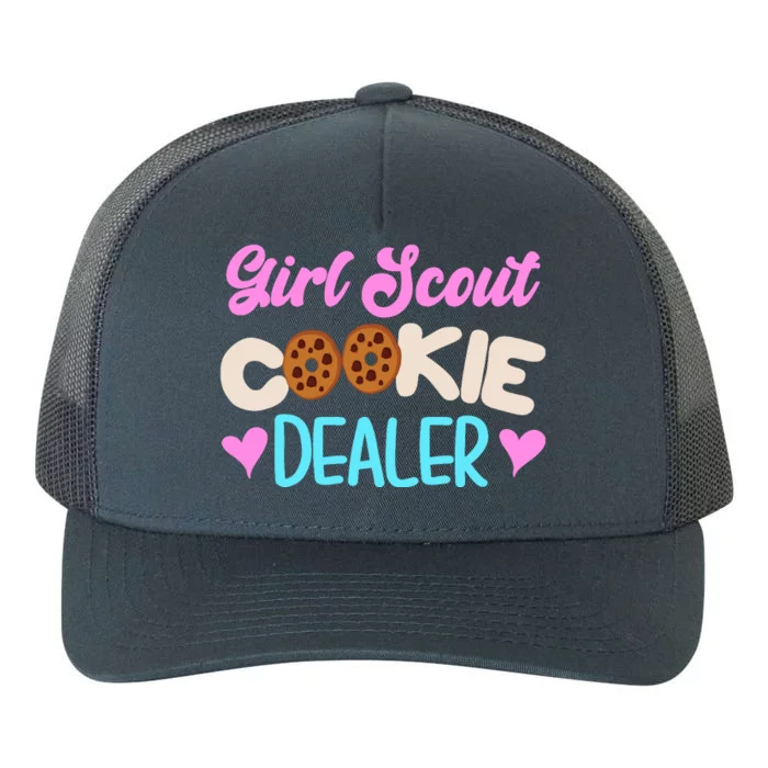 Scout for Girl Cookie Dealer Funny Scouting Family Pullover Hoodie Yupoong Adult 5-Panel Trucker Hat