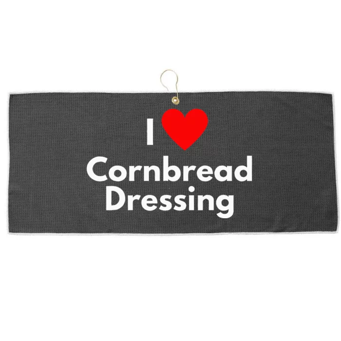 Soul Food Gifts I Love Cornbread Dressing Large Microfiber Waffle Golf Towel