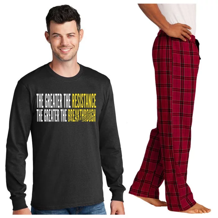 Sean Feucht Greater The Resistance Long Sleeve Pajama Set