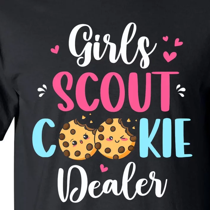 Scout For Girl Cookie Dealer Women Funny Tall T-Shirt