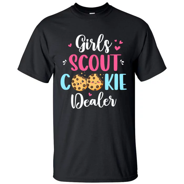 Scout For Girl Cookie Dealer Women Funny Tall T-Shirt