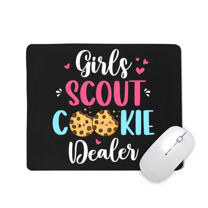 Scout For Girl Cookie Dealer Women Funny Mousepad