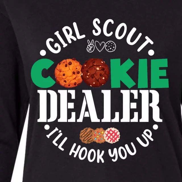 Scout For Girl Cookie Dealer Womens Cotton Relaxed Long Sleeve T-Shirt