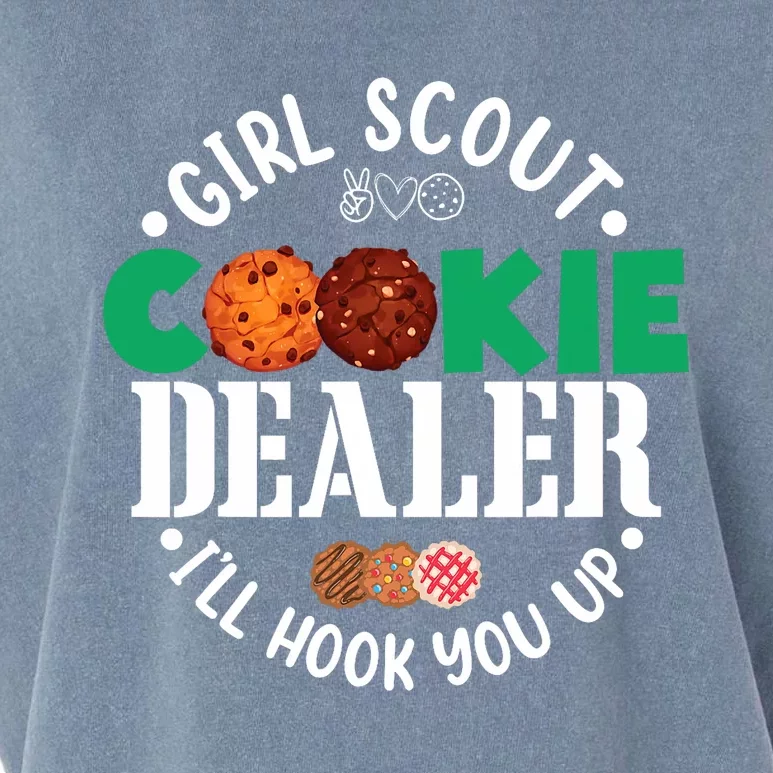 Scout For Girl Cookie Dealer Garment-Dyed Women's Muscle Tee