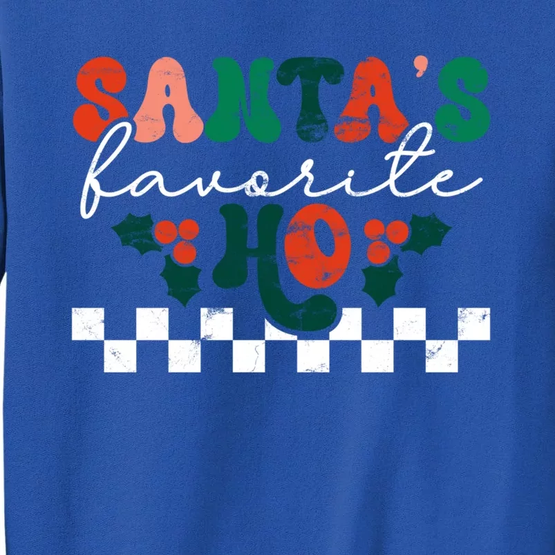 Santa's Favorite Ho Christmas Season Funny Xmas Holiday Cool Gift Sweatshirt