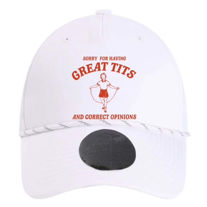 Sorry For Having Great Tits And Correct Opinions Performance The Dyno Cap