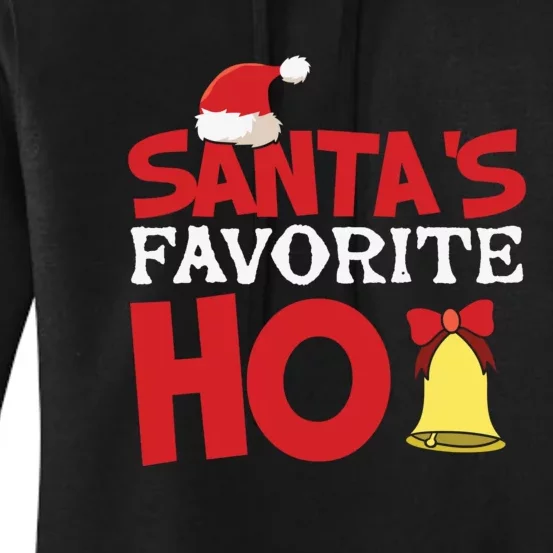 Santas Favorite Ho Christmas Day, Christmas Squad, Funny Santa, Santa Claus Women's Pullover Hoodie