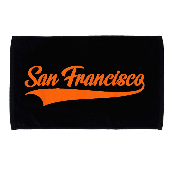 San Francisco Hometown Pride Throwback Design Classic Microfiber Hand Towel