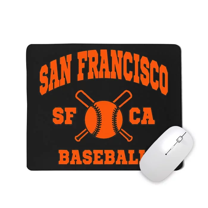 San Francisco Hometown Pride California Mousepad