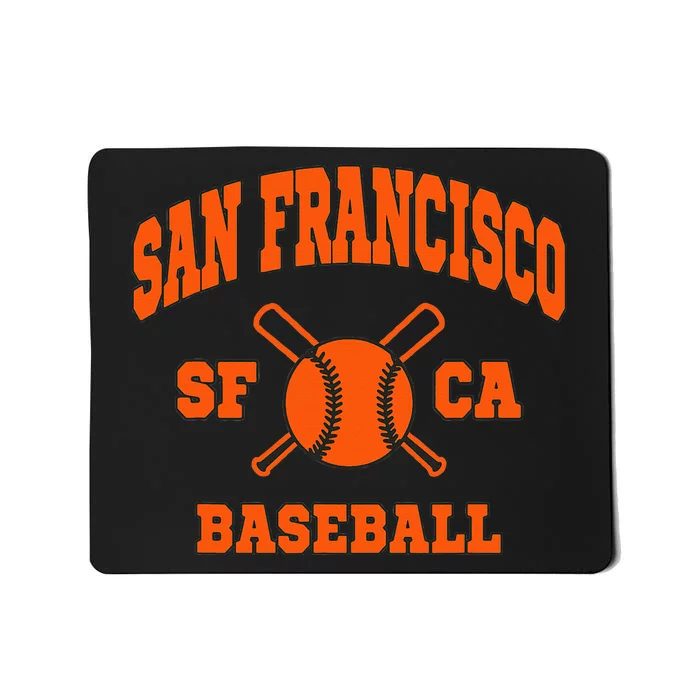 San Francisco Hometown Pride California Mousepad