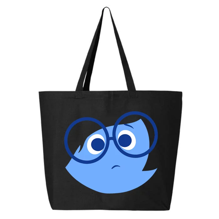 Sad Face Halloween Costume 25L Jumbo Tote