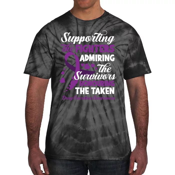 Support Fighters Honouring Taken Drug Overdose Awareness Tie-Dye T-Shirt