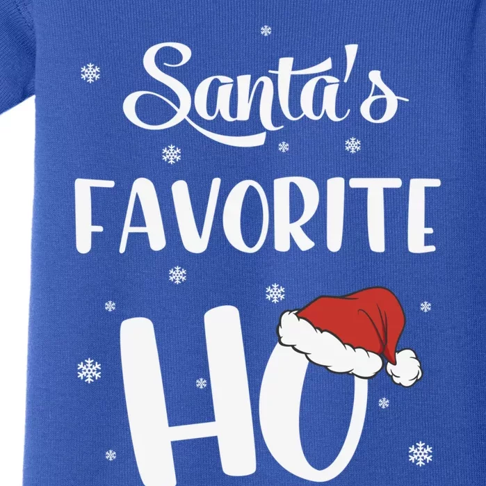 Santas Favorite Ho Funny Christmas Meaningful Gift Baby Bodysuit