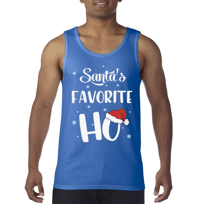 Santas Favorite Ho Funny Christmas Meaningful Gift Tank Top