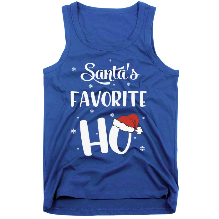 Santas Favorite Ho Funny Christmas Meaningful Gift Tank Top