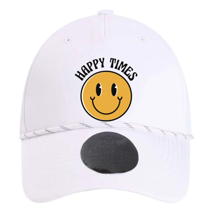 Smiley Face Happy Times Performance The Dyno Cap