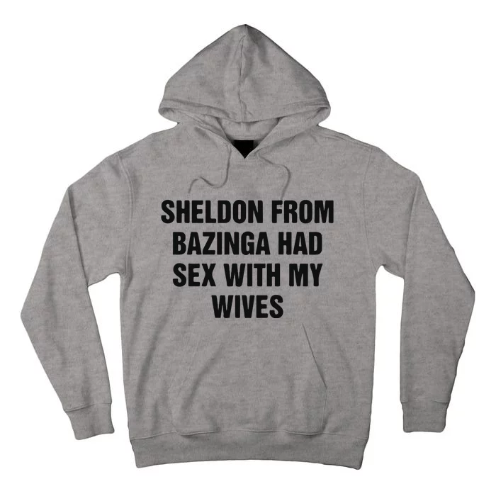 Sheldon From Had Sex With My Wives Tall Hoodie